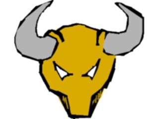 Sticker Custom Preview Image #018081 Animals Cartoons Bull07