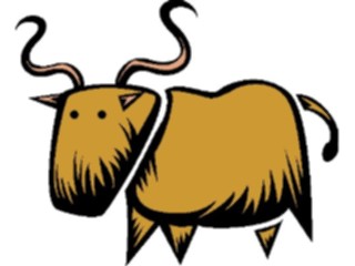 Sticker Custom Preview Image #018085 Animals Cartoons Bull11