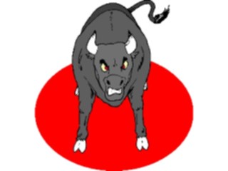 Sticker Custom Preview Image #018090 Animals Cartoons Bull16