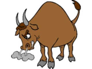 Sticker Custom Preview Image #018095 Animals Cartoons Bull21