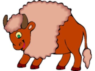 Sticker Custom Preview Image #018097 Animals Cartoons Bull23