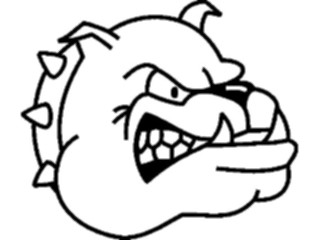 Sticker Custom Preview Image #018126 Animals Cartoons Bulldog1