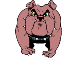 Sticker Custom Preview Image #018128 Animals Cartoons Bulldog3