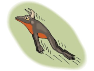 Sticker Custom Preview Image #018138 Animals Cartoons Bullfrog