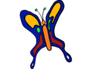 Sticker Custom Preview Image #018146 Animals Cartoons Butterfly04