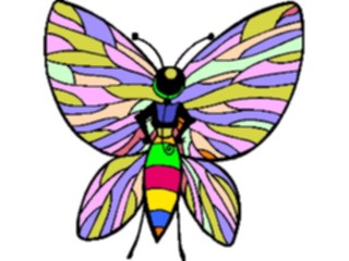 Sticker Custom Preview Image #018157 Animals Cartoons Butterfly15