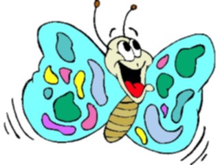 Sticker Custom Preview Image #018167 Animals Cartoons Butterfly25