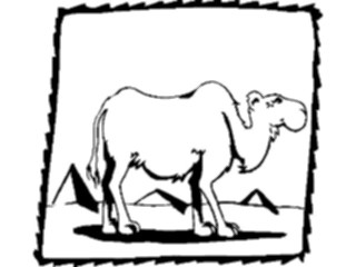 Sticker Custom Preview Image #018207 Animals Cartoons Camel Happy