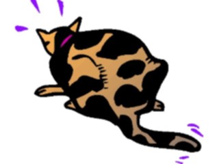 Sticker Custom Preview Image #018223 Animals Cartoons Cat02