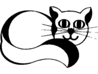 Sticker Custom Preview Image #018227 Animals Cartoons Cat06