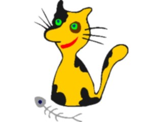 Sticker Custom Preview Image #018240 Animals Cartoons Cat19