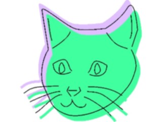 Sticker Custom Preview Image #018244 Animals Cartoons Cat22