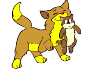 Sticker Custom Preview Image #018394 Animals Cartoons Cat Kitten
