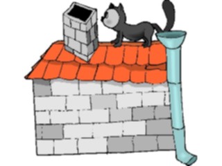 Sticker Custom Preview Image #018436 Animals Cartoons Caton House