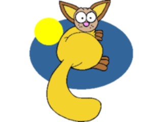 Sticker Custom Preview Image #018472 Animals Cartoons Cat Scared4
