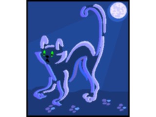 Sticker Custom Preview Image #018474 Animals Cartoons Cat Scared6