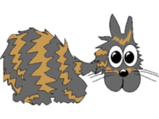 Sticker Custom Preview Image #018484 Animals Cartoons Cat Shocked1