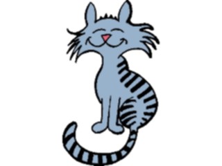 Sticker Custom Preview Image #018499 Animals Cartoons Cat Smiling