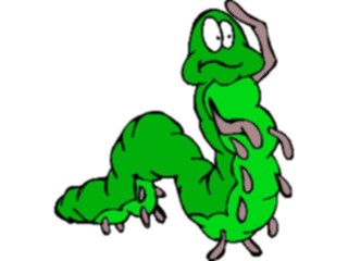 Sticker Custom Preview Image #018580 Animals Cartoons Caterpillar15