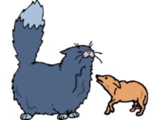 Sticker Custom Preview Image #018593 Animals Cartoons Cats