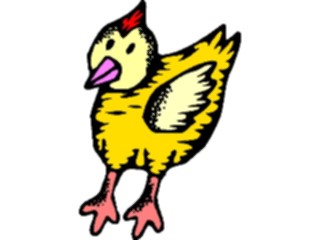 Sticker Custom Preview Image #018615 Animals Cartoons Chick08