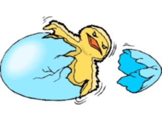 Sticker Custom Preview Image #018636 Animals Cartoons Chick Hatching8