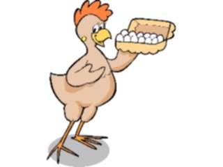 Sticker Custom Preview Image #018673 Animals Cartoons Chicken Eggs1