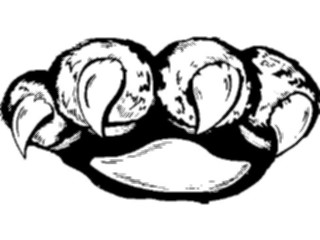 Sticker Custom Preview Image #018722 Animals Cartoons Claws