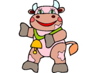 Sticker Custom Preview Image #018744 Animals Cartoons Cow11
