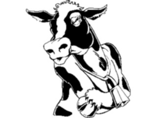 Sticker Custom Preview Image #018748 Animals Cartoons Cow15