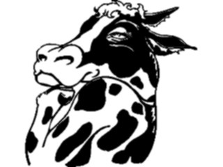 Sticker Custom Preview Image #018749 Animals Cartoons Cow16