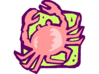 Sticker Custom Preview Image #018814 Animals Cartoons Crab3