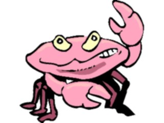 Sticker Custom Preview Image #018816 Animals Cartoons Crab5