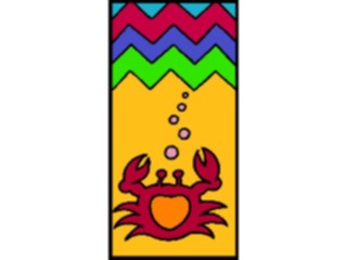 Sticker Custom Preview Image #018820 Animals Cartoons Crab Design