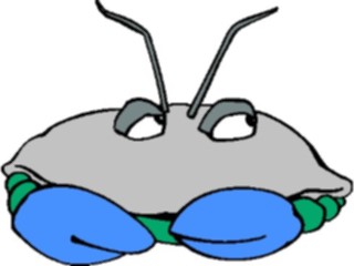 Sticker Custom Preview Image #018826 Animals Cartoons Crab Sneaky