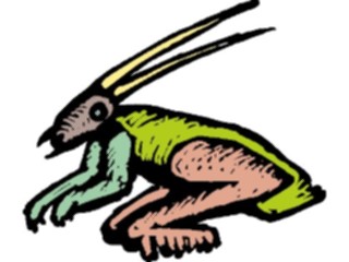 Sticker Custom Preview Image #018832 Animals Cartoons Cricket