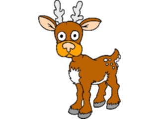 Sticker Custom Preview Image #018849 Animals Cartoons Deer1