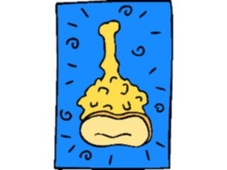 Sticker Custom Preview Image #018944 Animals Cartoons Dinosaur Bone5