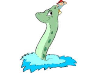 Sticker Custom Preview Image #018955 Animals Cartoons Dinosaur Child