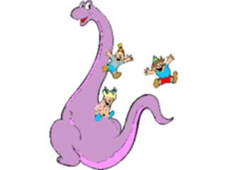 Sticker Custom Preview Image #018956 Animals Cartoons Dinosaur Children1