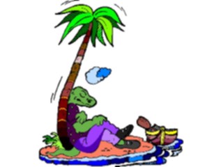 Sticker Custom Preview Image #018968 Animals Cartoons Dinosauron Island