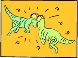 Sticker Custom Preview Image #019006 Animals Cartoons Dinosaurs