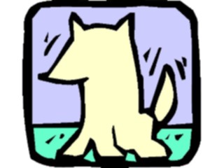 Sticker Custom Preview Image #019021 Animals Cartoons Dog10