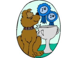 Sticker Custom Preview Image #019031 Animals Cartoons Dog1st Place