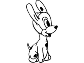 Sticker Custom Preview Image #019032 Animals Cartoons Dog20