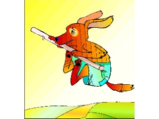 Sticker Custom Preview Image #019125 Animals Cartoons Dog Catching Stick