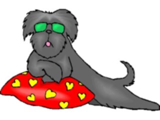 Sticker Custom Preview Image #019132 Animals Cartoons Dog Cool