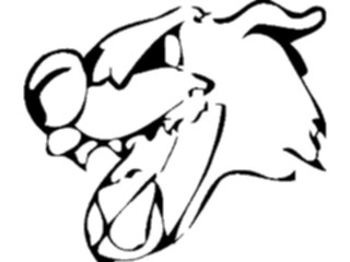 Sticker Custom Preview Image #019177 Animals Cartoons Dog Face3