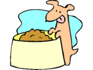 Sticker Custom Preview Image #019199 Animals Cartoons Dog Food04