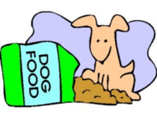 Sticker Custom Preview Image #019201 Animals Cartoons Dog Food06